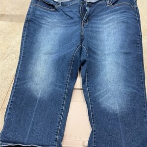 Stylish Blue Ankle Jeans for Women